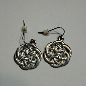 Lovell Designs Celtic Knot Pewter Earrings